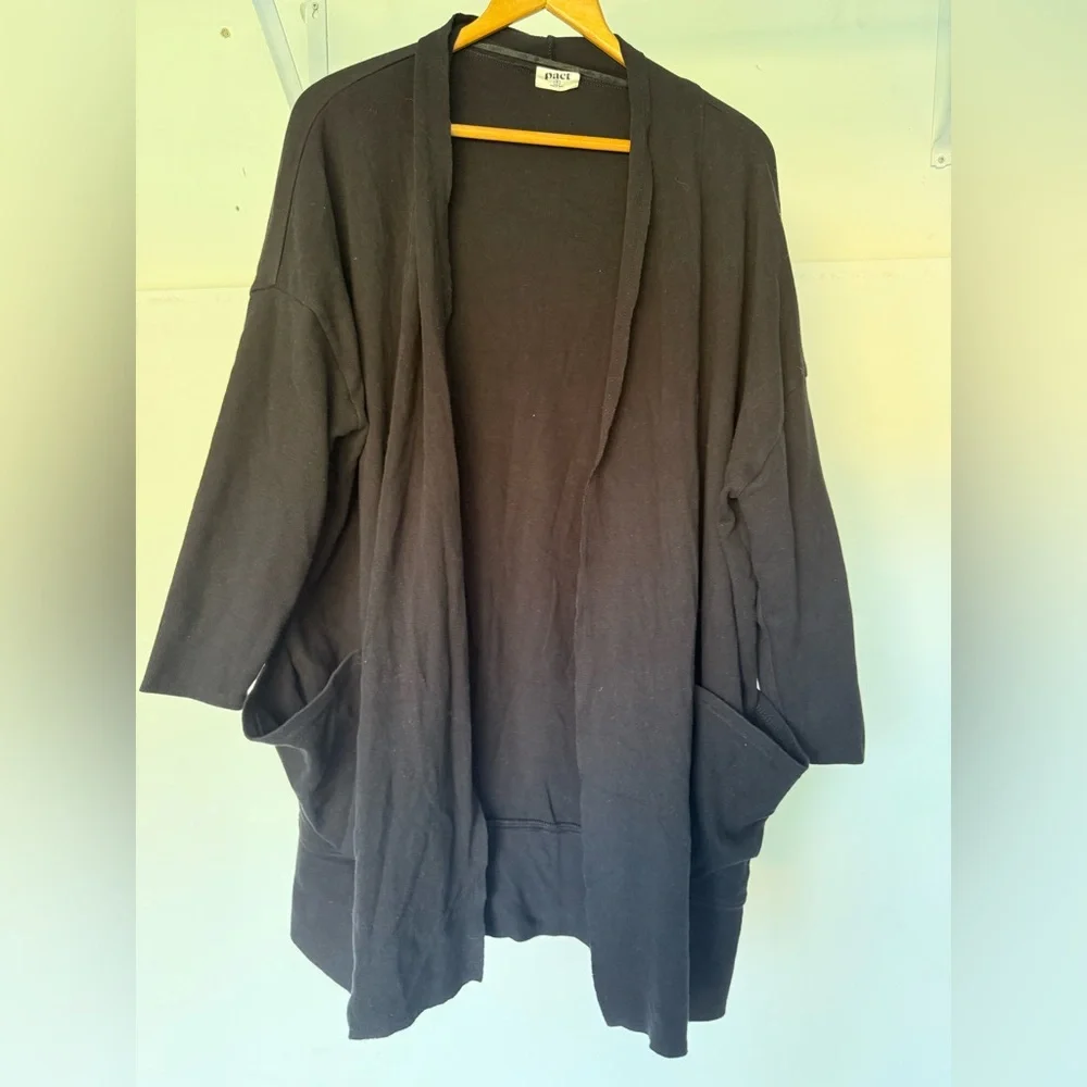 PACT oversized cardigan - Picture 1 of 4